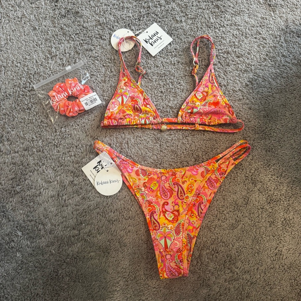 Kulani Kinis Vibrant Paisley Bikini Set